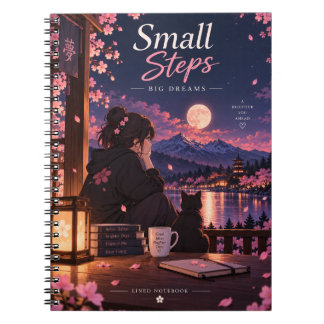 Cuaderno anime de pequeños pasos grandes sueños, n