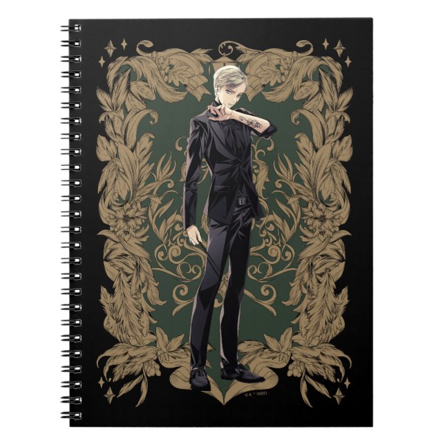 Cuaderno Anime Draco Malfoy Ornate Frame (Frente)