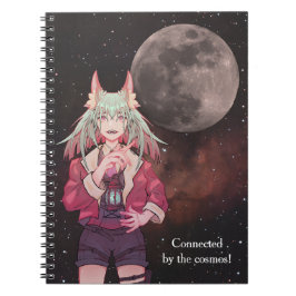 Cuaderno Anime, full moon, Nebula