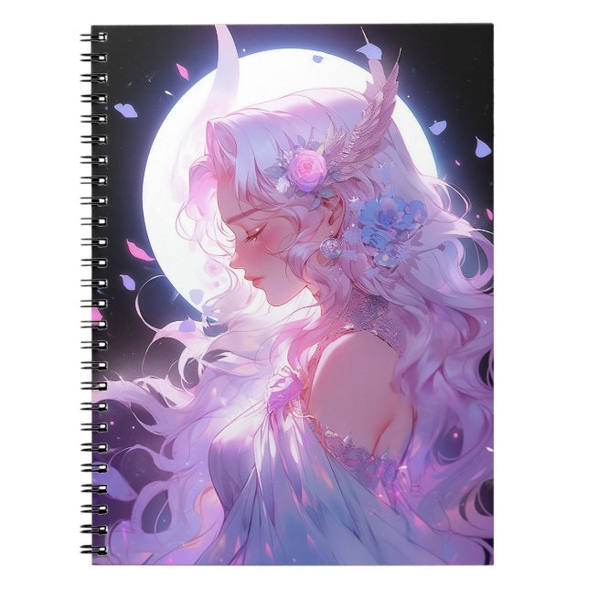 Cuaderno Anime Moon Princess Fantasy Art (Frente)