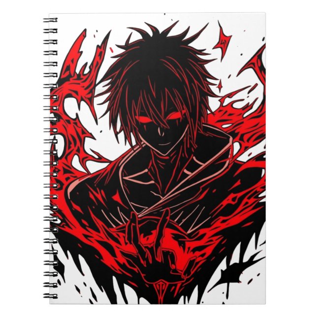Cuaderno Anime oscuro (Frente)