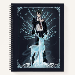 Cuaderno Anime PATRONUS DE CIERVO HARRY POTTER™