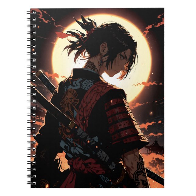 Cuaderno Anime samurai (Frente)