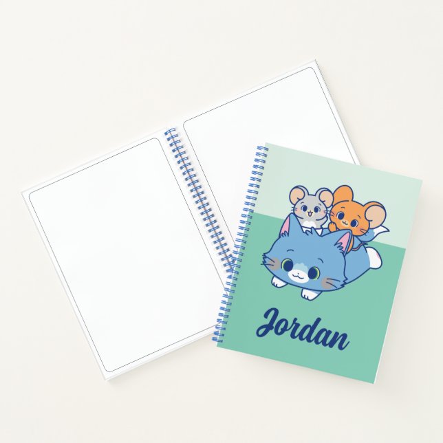 Cuaderno Anime Tom, Jerry y Tuffy (Interior)