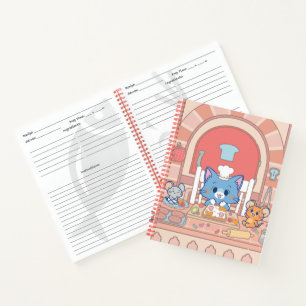 Cuaderno Anime Tom, Jerry y Tuffy Bakery