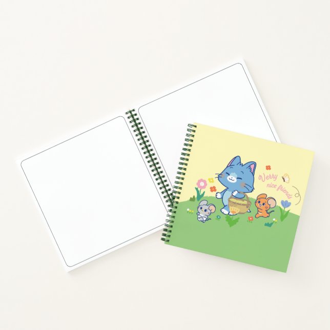 Cuaderno Anime Tom, Jerry y Tuffy Picnic (Interior)