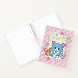 Cuaderno Anime Tom y Jerry Strawberry Fun