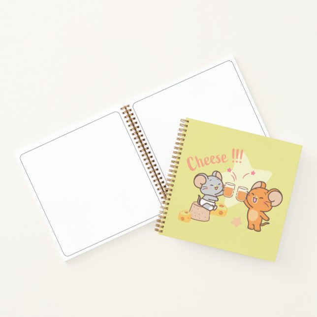 Cuaderno Anime Tuffy y Jerry Cheese (Interior)
