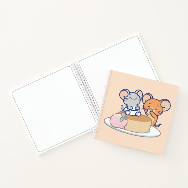 Cuaderno Anime Tuffy y Jerry Cheesecake (Interior)