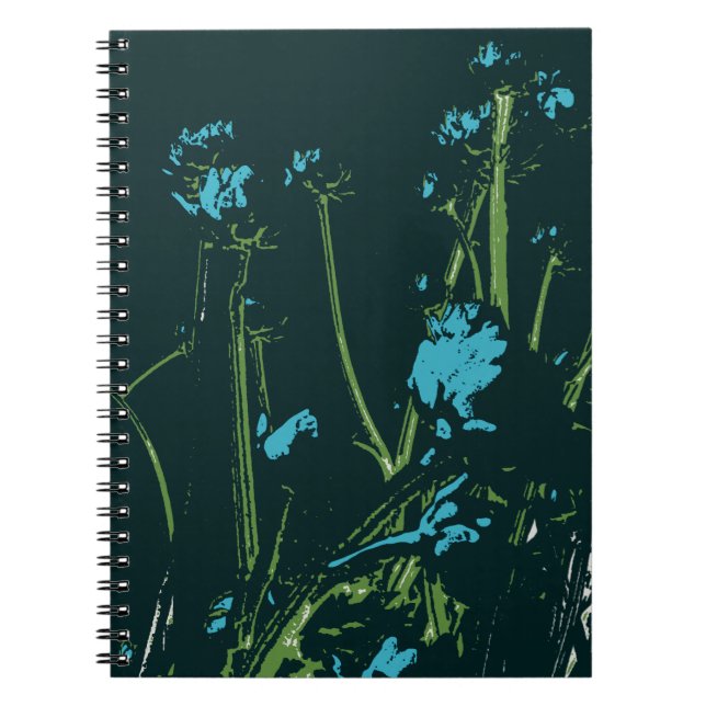 Cuaderno ánimo azul chamomile (Frente)