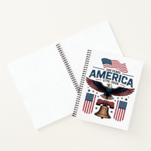 Cuaderno aniversario 250 de américa