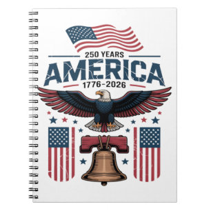 Cuaderno aniversario 250 de américa