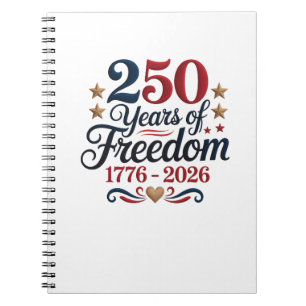Cuaderno Aniversario 250 de América