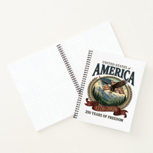Cuaderno Aniversario 250 de América