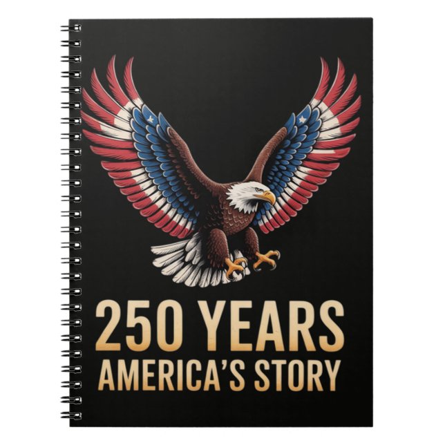 Cuaderno Aniversario 250 de América (Frente)