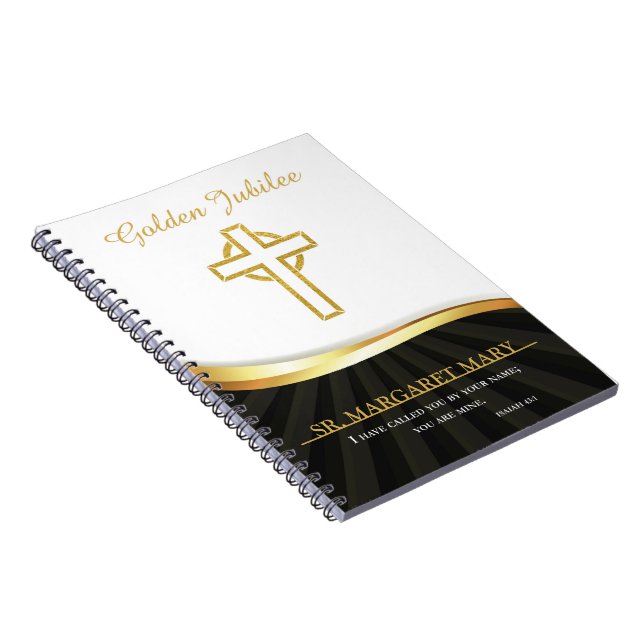 Cuaderno Aniversario de la Vida Religiosa del Jubileo de Or (Lado Derecho)