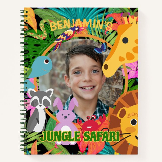 Cuaderno Aniversario del Safari de la Selva Animal Zoológic (Anverso)