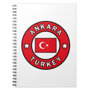 Cuaderno Ankara Turkey