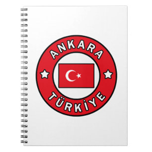 Cuaderno Ankara Türkiye