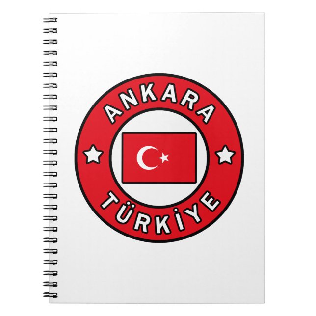 Cuaderno Ankara Türkiye (Frente)