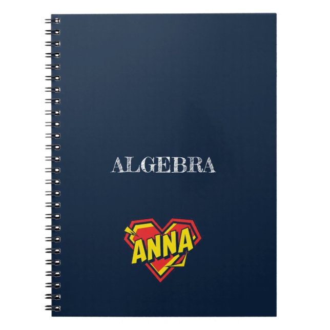 Cuaderno Anna Blue (Frente)