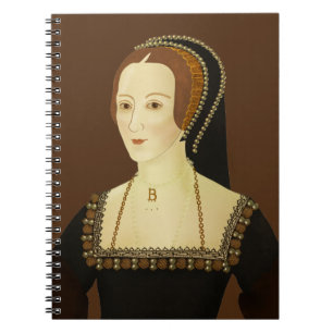 Cuaderno Anne Boleyn - ilustracion histórico