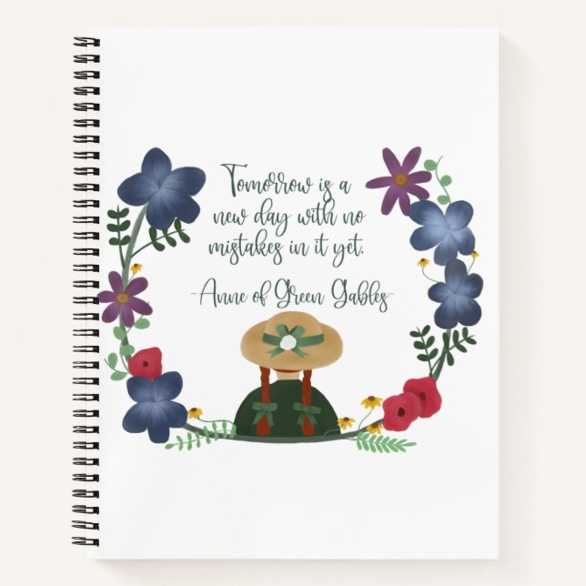 Cuaderno Anne de Green Gables (Anverso)