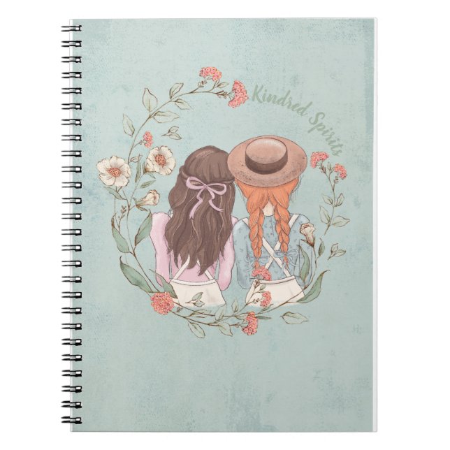 Cuaderno Anne de Green Gables Floral Notebook (Frente)