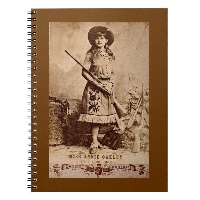 Cuaderno Annie Oakley Sepia (Frente)