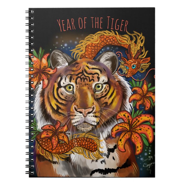 Cuaderno Año chino del tigre (Frente)