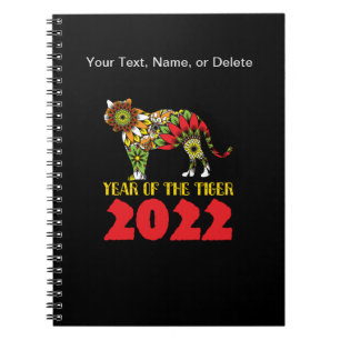 Cuaderno Año chino del tigre 2022