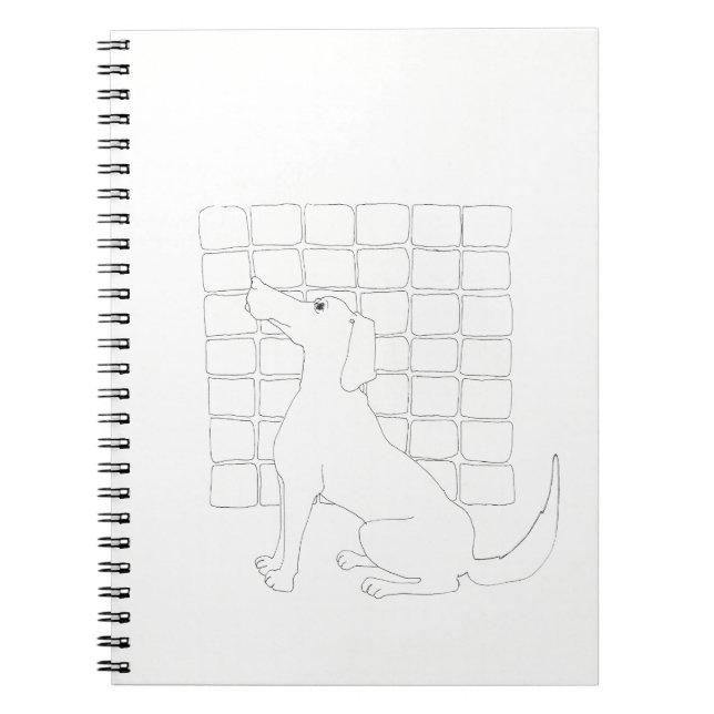Cuaderno Año de dibujo del perro chino 2018 NotaB (Frente)