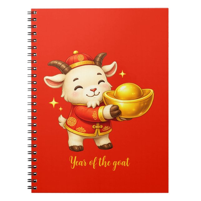 Cuaderno Año de la cabra (Frente)