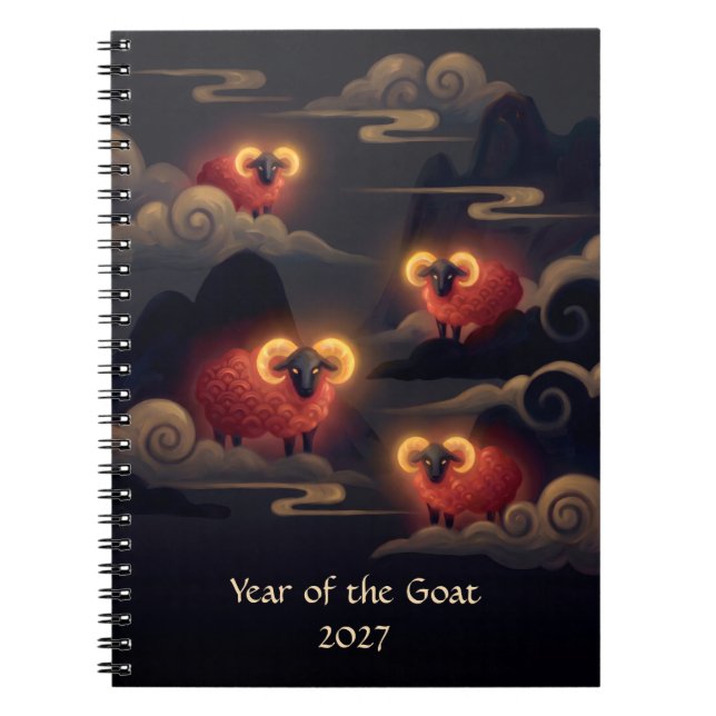 Cuaderno Año de la Cabra 2027 (Frente)
