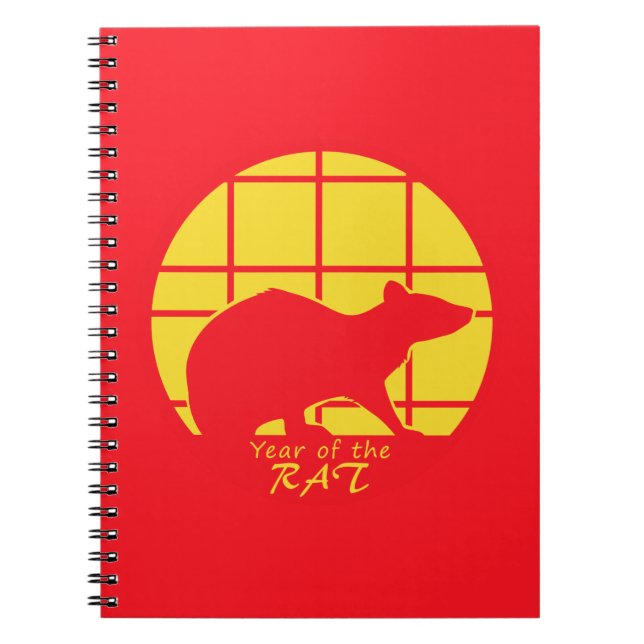 Cuaderno Año de la Rata (Frente)