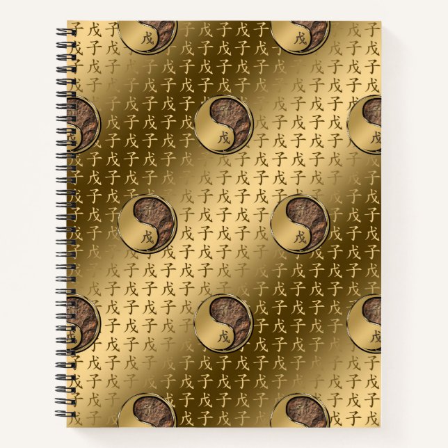 Cuaderno Año de la Rata de Tierra (Anverso)