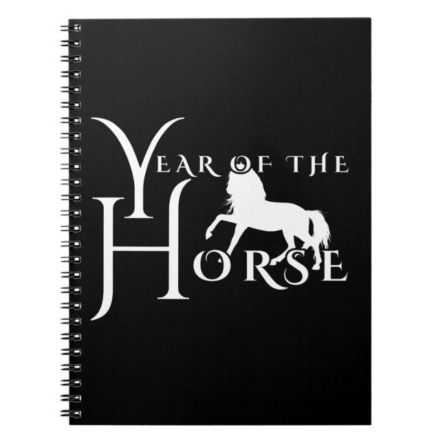 Cuaderno Año del caballo (Frente)