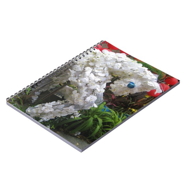 Cuaderno Año del caballo | 春 節 馬... Topiario chino de flore (Lado Izquierdo)