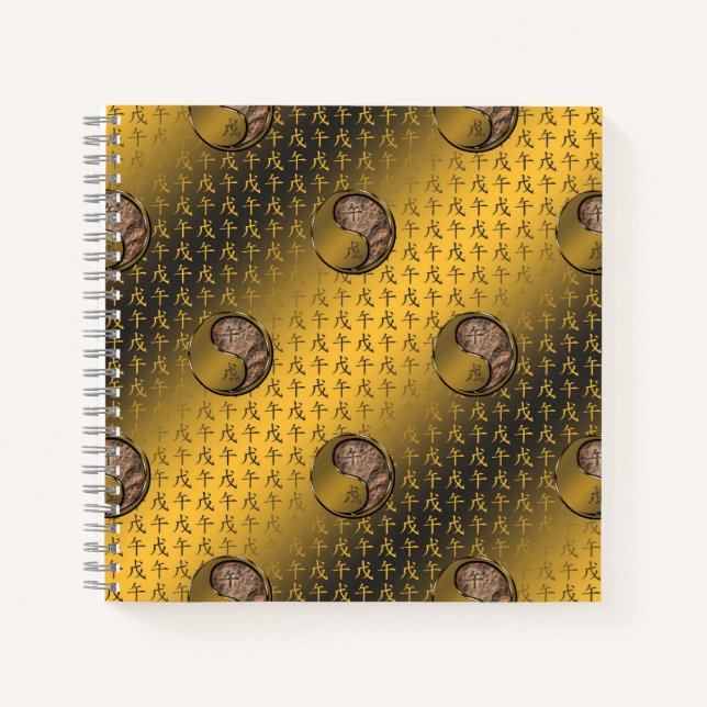 Cuaderno Año del Caballo de Tierra (Anverso)