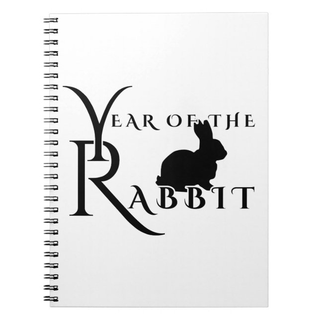 Cuaderno Año del conejo (Frente)