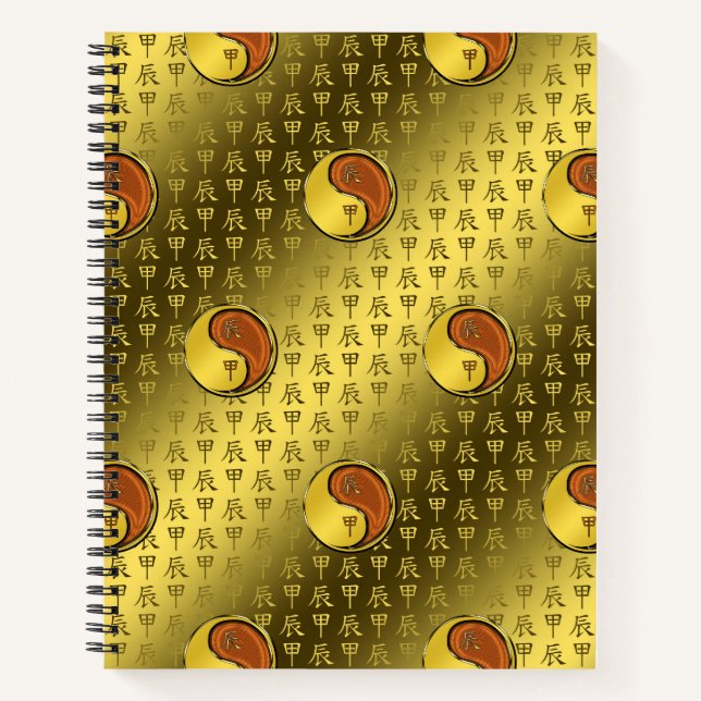 Cuaderno Año del Dragón de Madera (Anverso)