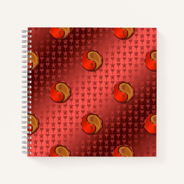 Cuaderno Año del Tigre de Madera (Anverso)