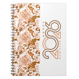 Cuaderno Año Nuevo Azafrán