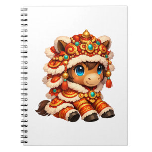 Cuaderno Año Nuevo Chino Caballo 2026 Zodiaco