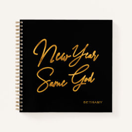 Cuaderno Año Nuevo El Mismo Dios