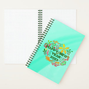 CUADERNO AÑO NUEVO FELIZ PERSONALIZADO 20XX