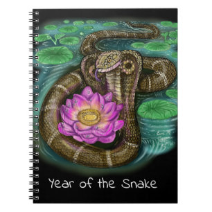 Cuaderno Año zodiaco chino de la serpiente