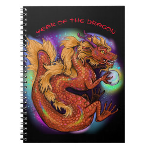 Cuaderno Año zodiaco del dragón chino