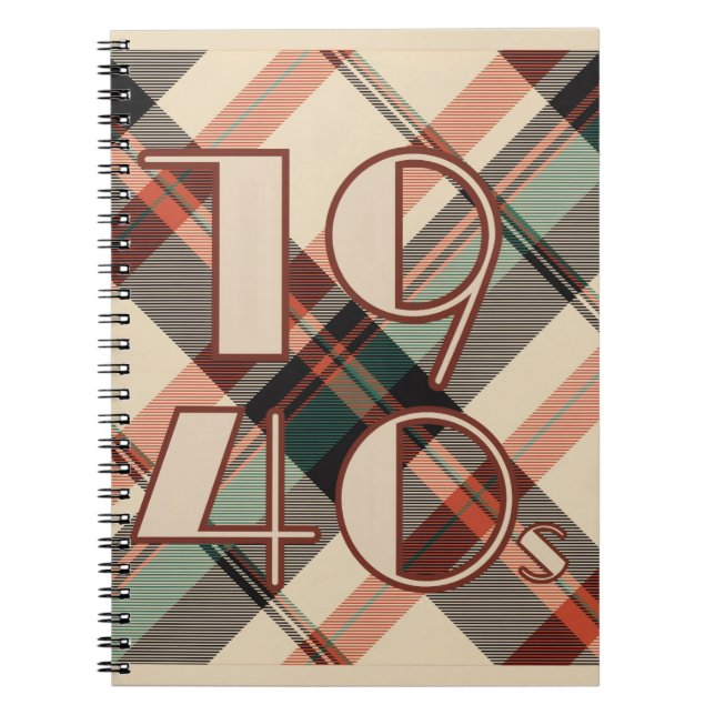 Cuaderno Años 1940 (Frente)