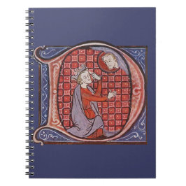 Cuaderno Anotación D inicial iluminada